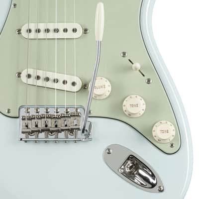 Fender Vintage Custom 1959 Stratocaster Faded Aged Sonic Blue - Electric Guitar image 9