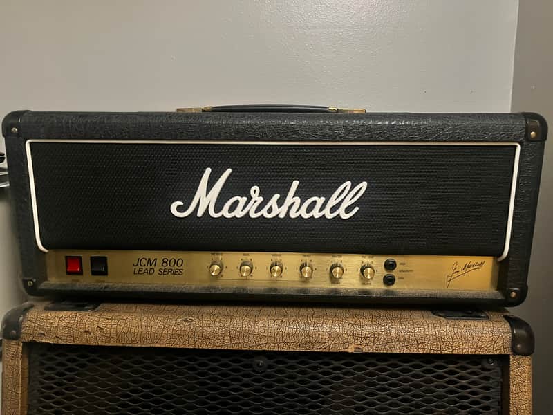 Marshall JCM800 Lead Series 2203X Reissue 100-Watt Guitar Amp Head 2002 - Present - Black image 1