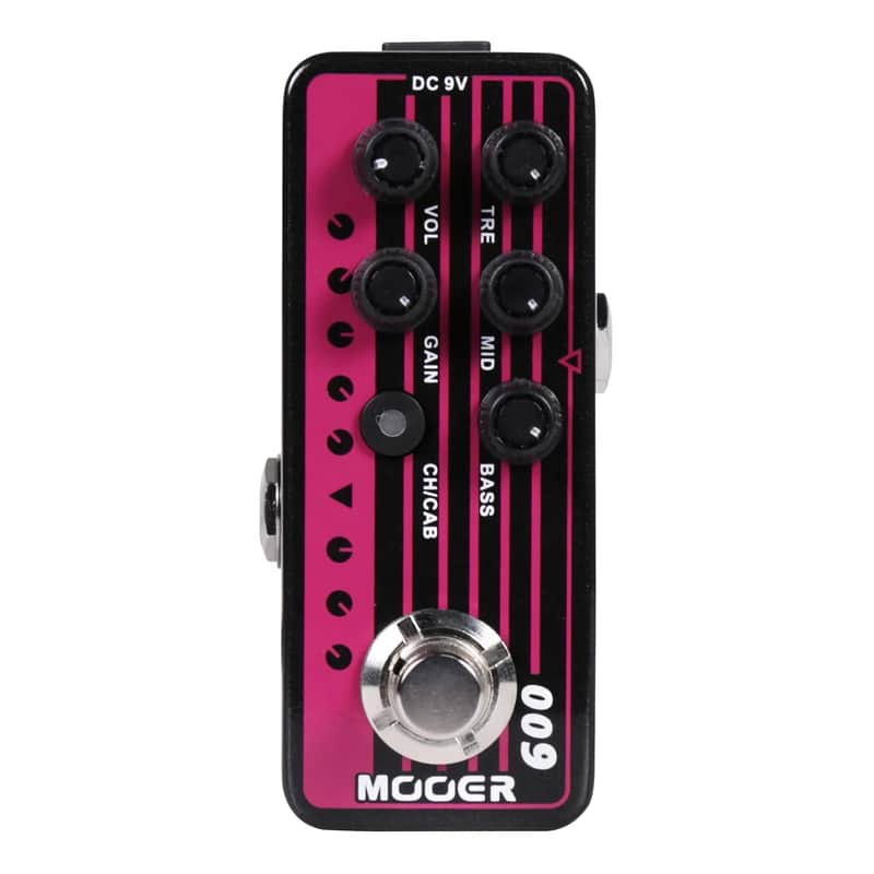 Mooer Micro Preamp 009 Blacknight - Digital Preamp Effect Pedal (Fast Free US Shipping!) image 1
