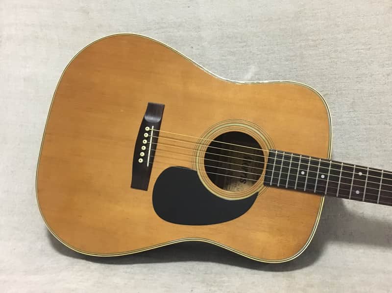 Vintage 1975 Morris W-20 Dreadnought Acoustic Guitar Japan MIJ