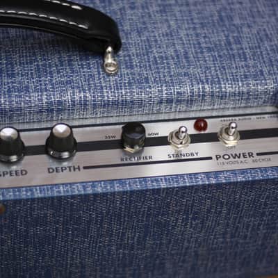Supro Rythm Master 1675RT Euro 220V - Blue image 5