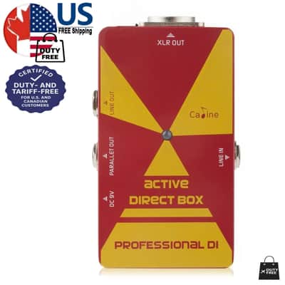 CALINE CP-23 Active DI BOX Guitar/Bass/Recording Super Quiet image 4