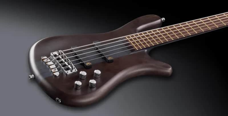 Warwick Pro Series Streamer Stage I 5 String Nirvana Black Transparent Satin image 1