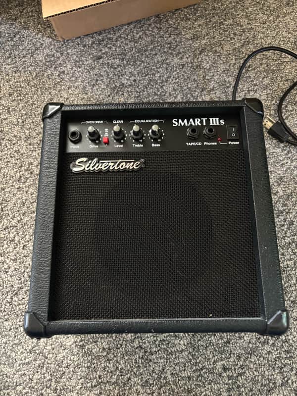 Silvertone Smart III Guitar Combo Practice Amp w/ 2-band EQ, Headphone Out image 1