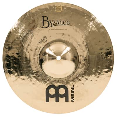 Meinl 14" Byzance Brilliant Heavy Hammered Hihat image 2