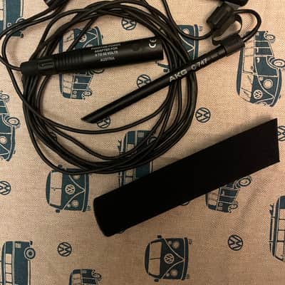 AKG C747 Multipurpose Shotgun Condenser Microphone 2010 - Present - Black image 1