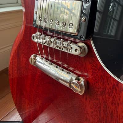 2026 Gibson Custom Shop ‘61 Les Paul SG Standard Stop Tail VOS - Cherry Red image 5
