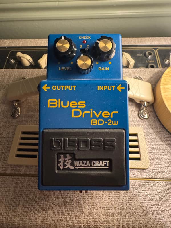 Boss BD-2W Blues Driver Waza Craft 2015 - Present - Blue image 1
