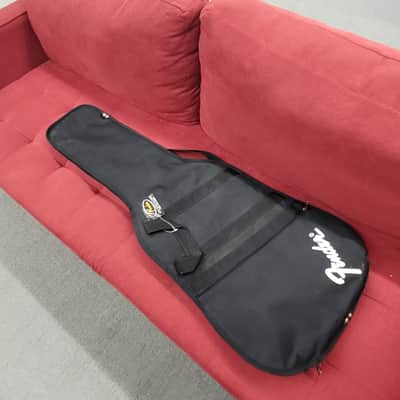 Fender "Squier Series" Standard Strat MIM with Bag 1994 - Black image 17