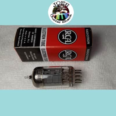 60's RCA Radiotron 12AX7 ECC83 USA "D Getter" (Rare) Ribbed Plate Strong Tubes 1750/1800 of 1600 = 104% Excellent! #041 image 1