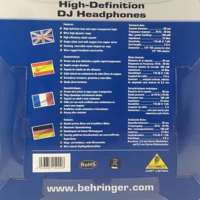 Behringer - HPX-2000 - High Definition Headphones image 3