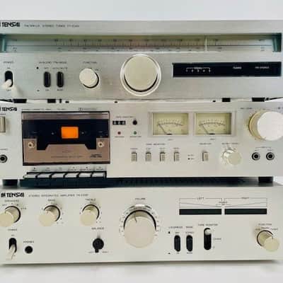Tensai (Akai) TT-3345 AM/FM Tuner + TFL 810T Cassette Deck + TA2330 Amplifier Bild 3