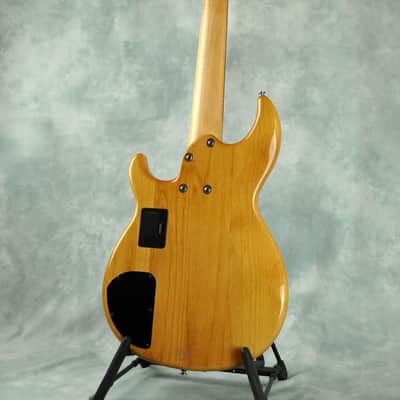 Yamaha BB615 5-String Active Bass Guitar - Yellow Natural image 4