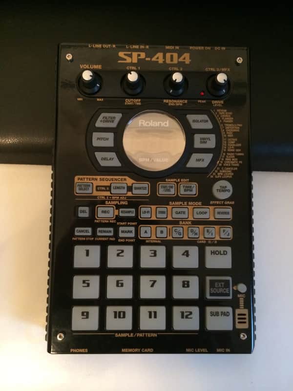 Roland SP-404 Black custom color sampler image 1