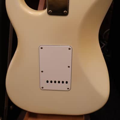Fender 1980 The Strat Olympic White Gold Hardware OHSC image 6
