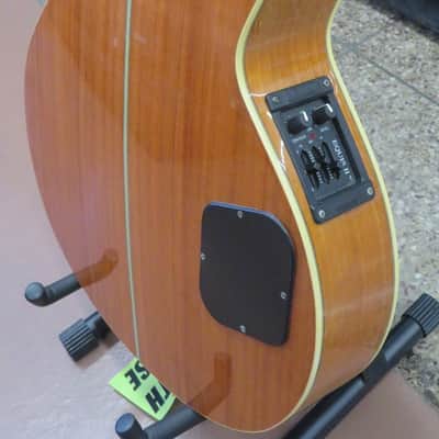 Washburn AB-20 1990s - Gloss Natural Wood With Washburn Case image 6
