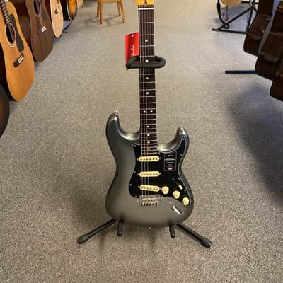 New Old Stock Fender American Professional II Stratocaster Mercury, Rosewood Fretboard with Hardshell Case image 2