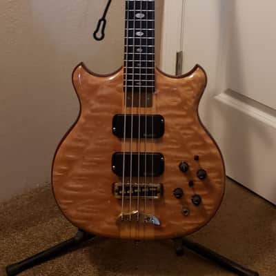 1996 Alembic Stanley Clarke 5 String Bass w/ Original Hard Shell Case image 6