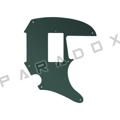 Custom Pickguard For 2022 - 2024 Strandberg Salen Classic NX 6 TREMOLO HH - Smoke Mirror Acrylic .125"