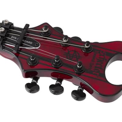 Schecter Synyster Standard Plus Transparent Deep Red image 13