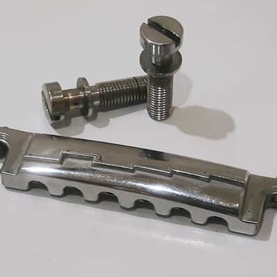 Vintage Gibson Wraparound Lightning Bolt Bridge - 1960's image 4