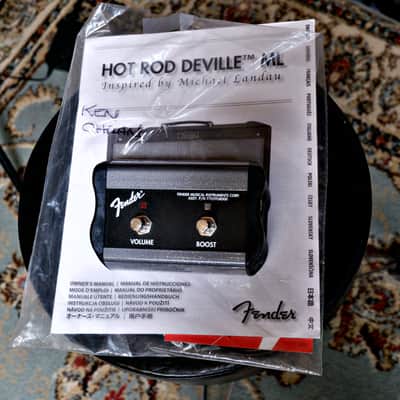 Fender Hot Rod DeVille ML 212 Michael Landau Signature 2-Channel 60-Watt 2x12" Guitar Combo w/ Footswitch image 24