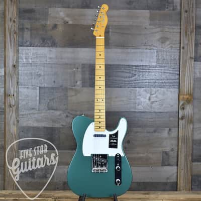 Mint Fender Vintera III Late 50s Telecaster - Sherwood Green Metallic with Gigbag image 3