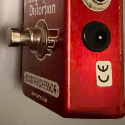 Mad Professor Mighty Red Distortion [Early Silver label #055] Handmade in Finland image 6