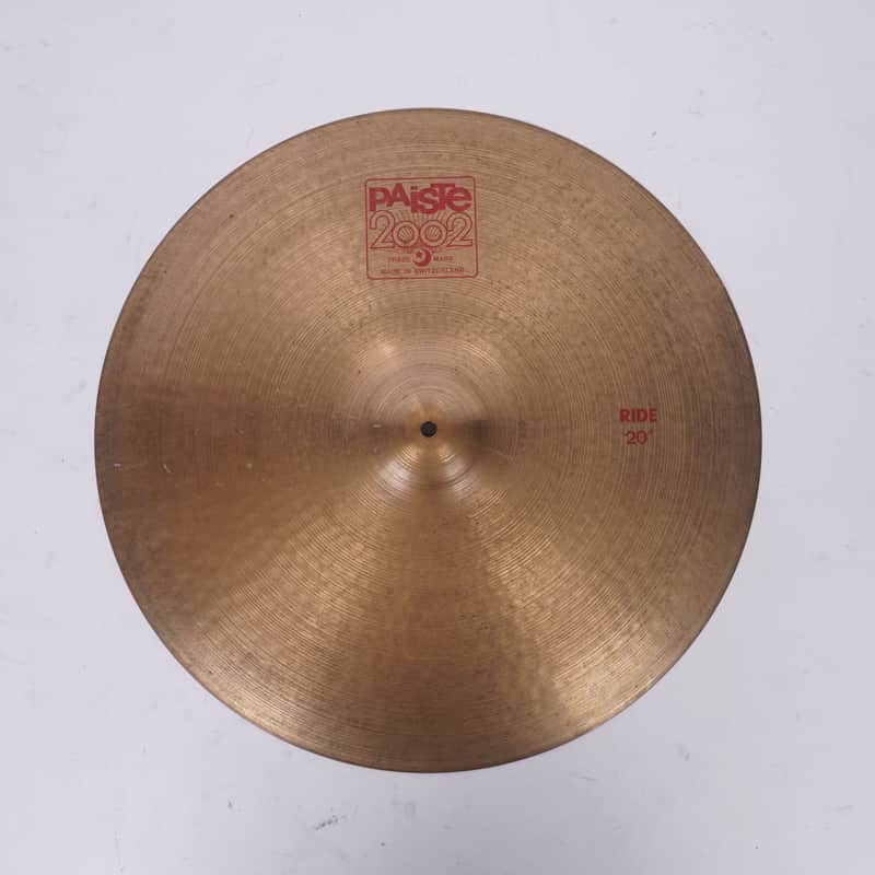 PAISTE | 2002 | RIDE | 20"-20" image 1