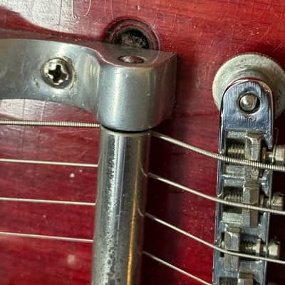 1961 Epiphone Wilshire - Cherry, Gibson-made SG Special image 7