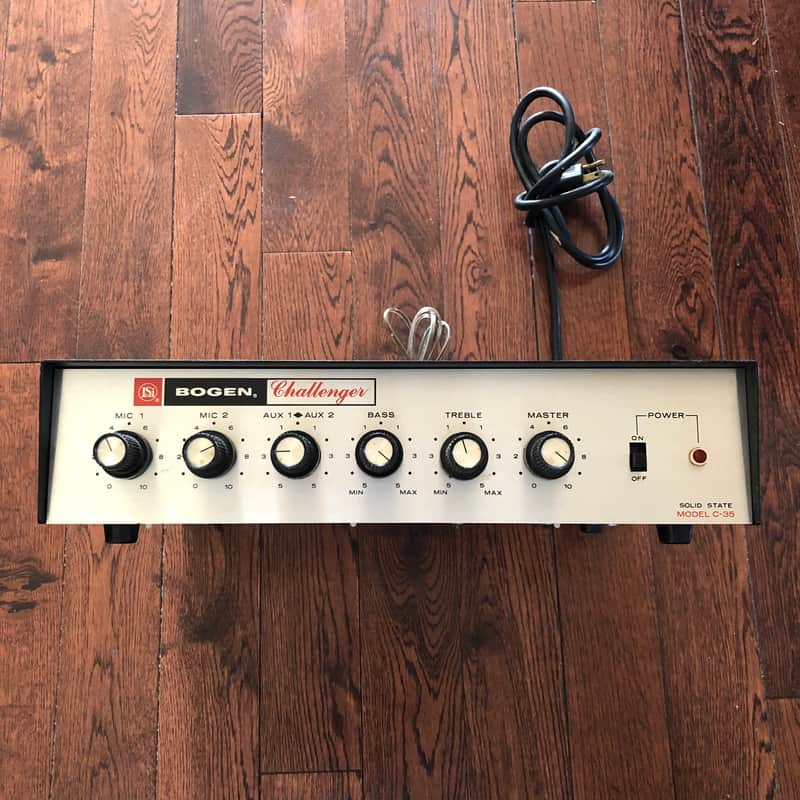 Bogen Solid State C-35 Amp image 1