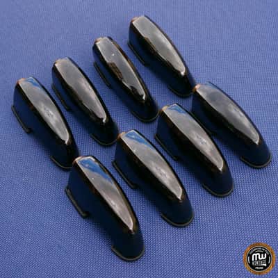 Pearl CL-250B Lugs Bass Drum Black Masterworks Masters Pack Of 8 Rare image 2
