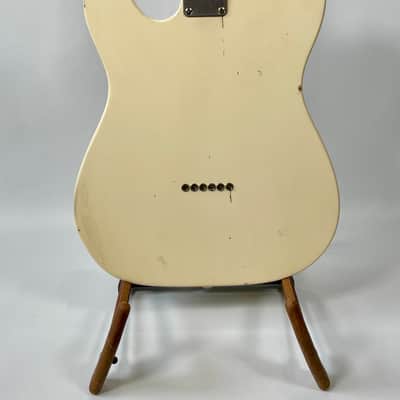 Nash T-2HB Pine Body 2021 Olympic White / Blackguard, Med Soft-V Neck NEW (Authorized Dealer) image 6