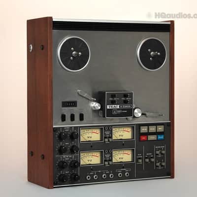 TEAC A-3340S Reel-to-Reel Tape Deck – Professionally Restored – 1-Year Warranty image 2