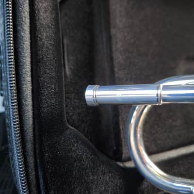 S.E. Shires TRQ10S Series Silver Trumpet - professional image 17