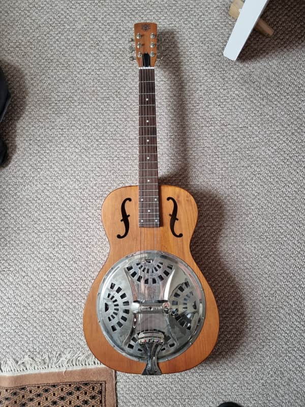 Dobro Hound Dog Round Neck Resonator Vintage image 1