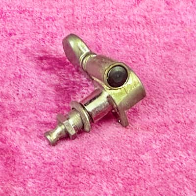 1960's Grover Patent Pending USA Single Guitar Tuner Nickel ~1960's (Bass Side) image 3