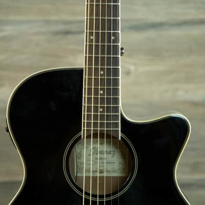 Ibanez AEG8E-BK Black image 2