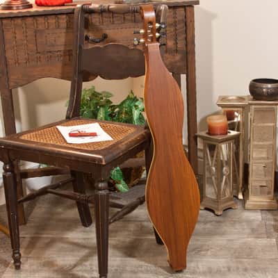 Roosebeck DMCRT5 Mountain Dulcimer 5-String Cutaway Upper Bout F-Holes Scrolled Pegbox w/Pick & Noter image 3