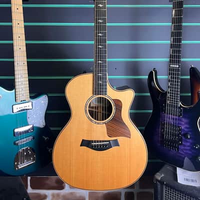 Taylor 814ce Gloss Natural 2015 Grand Auditorium Electro-Acoustic Guitar image 2