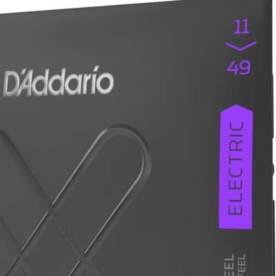 D'Addario XTE1149  Electric Guitar Strings XT Nickel, Medium 11-49 image 3