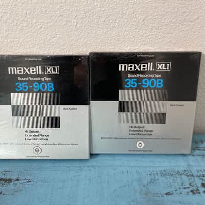 Maxell 35-90B NOS still in shrinkwrap from 1980s! Maxell 80s image 1