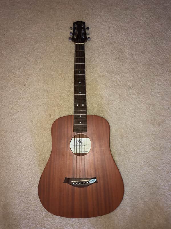 SX Baby travel acoustic guitar image 1
