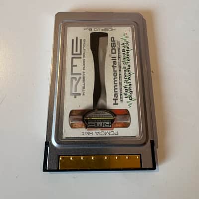 RME Hammerfall DSP High Speed CardBus digital audio interface + cable image 2