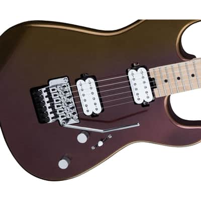 Charvel Pro-Mod San Dimas Style 1 HH FR M w/ Seymour Duncan Pickups - Chameleon image 3