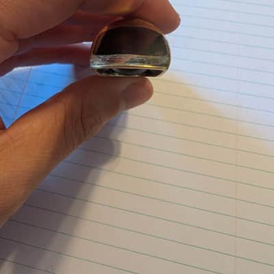 Vintage Lawton 6*B Gold Plated Alto Saxophone Mouthpiece – Original Cap & Ligature image 2