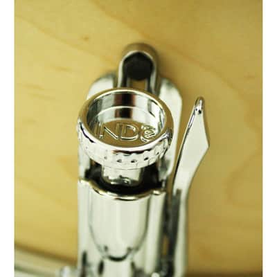 INDe Drum Labs SB1X Snare Drum Snare Drum Strainer Chrome No Butt Plate image 6