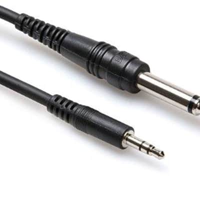 Hosa Cmp110 10 Ft Cable Stereo 3.5 Mm Male To Mono 1/4 Inch image 2