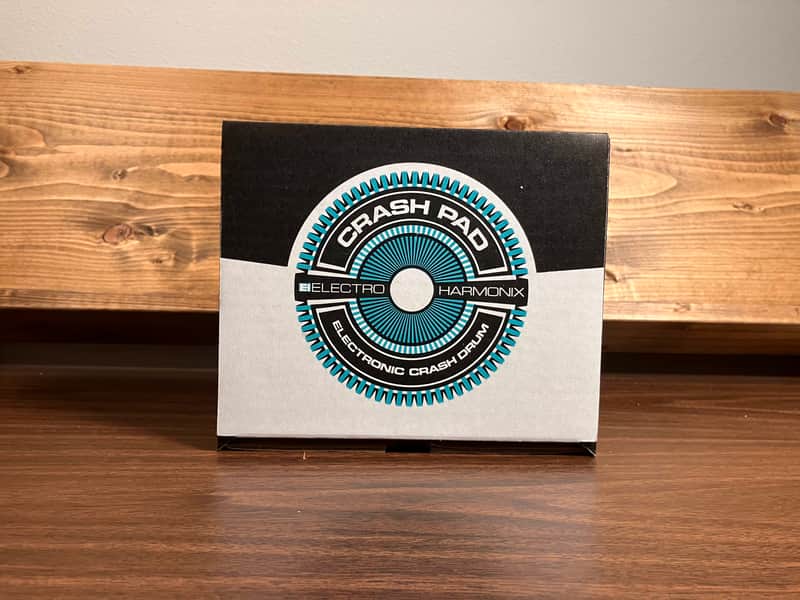 Electro-Harmonix Crash Pad Analog Drum Synth 2015 - Present - Black / White / Teal image 1