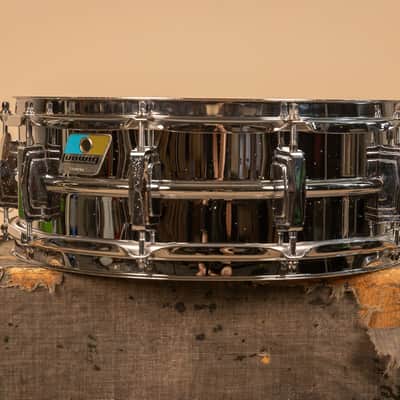 1980s Ludwig 5x14 LM400 Supraphonic Snare Drum image 2